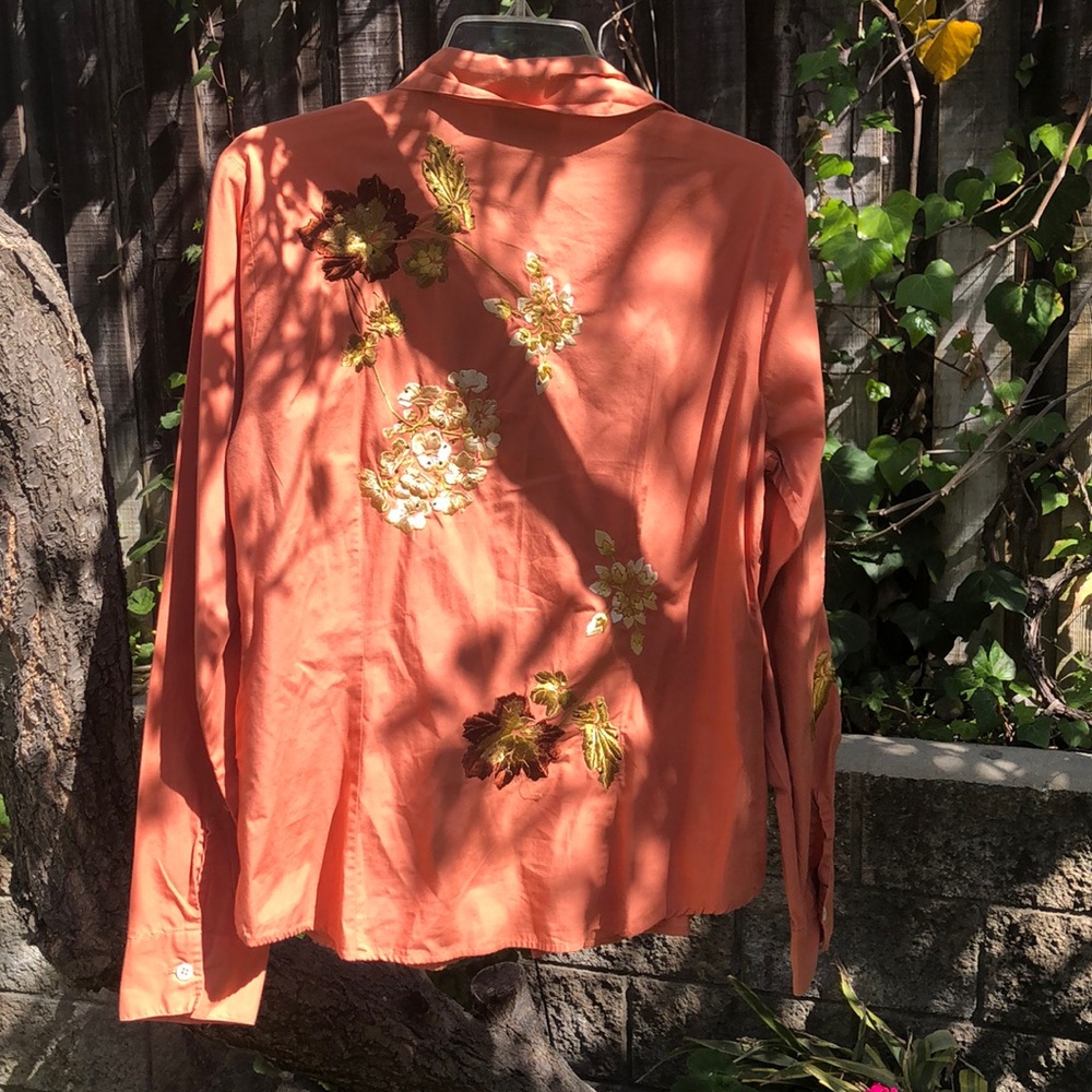 Embroidered western shirt